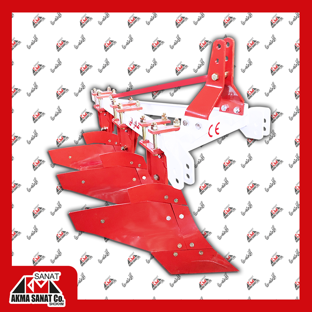 گاوآهن سه خیش قوطی سفید 8-10 اینچ (SUPER)